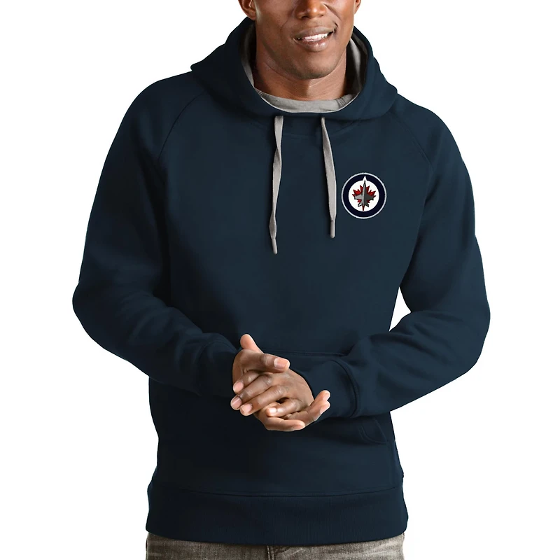 Antigua Winnipeg Jets Team Victory Pullover Hoodie