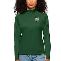 Antigua Women's Boston Celtics Tribute 1/2-Zip Top