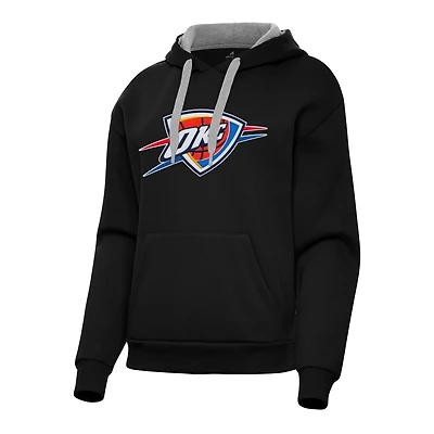 Antigua Oklahoma City Thunder Victory Pullover Hoodie