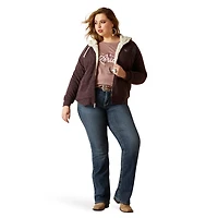 Ariat Women's REAL Sherpa Full Zip Hoodie