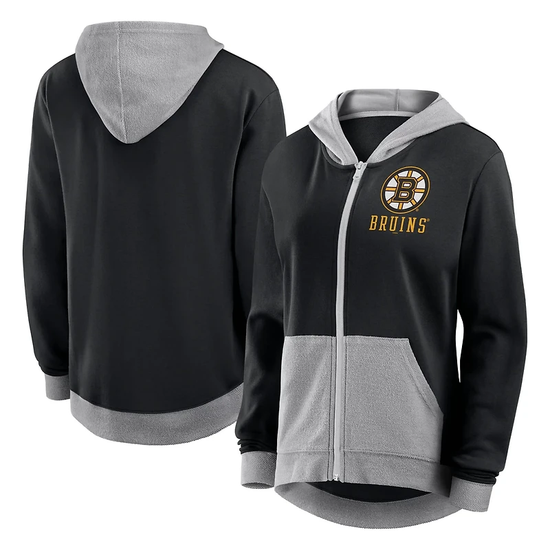 Boston Bruins Hit It French Terry Full-Zip Hoodie