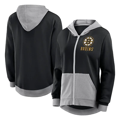 Boston Bruins Hit It French Terry Full-Zip Hoodie