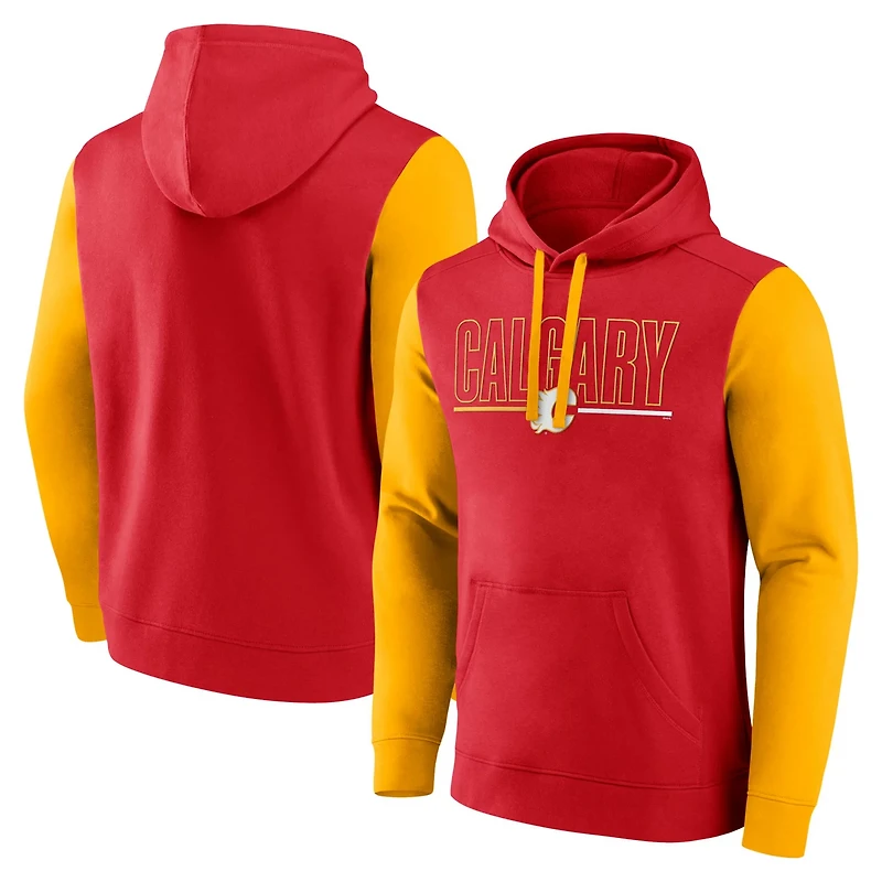 Calgary Flames Deliver Fleece Pullover Hoodie