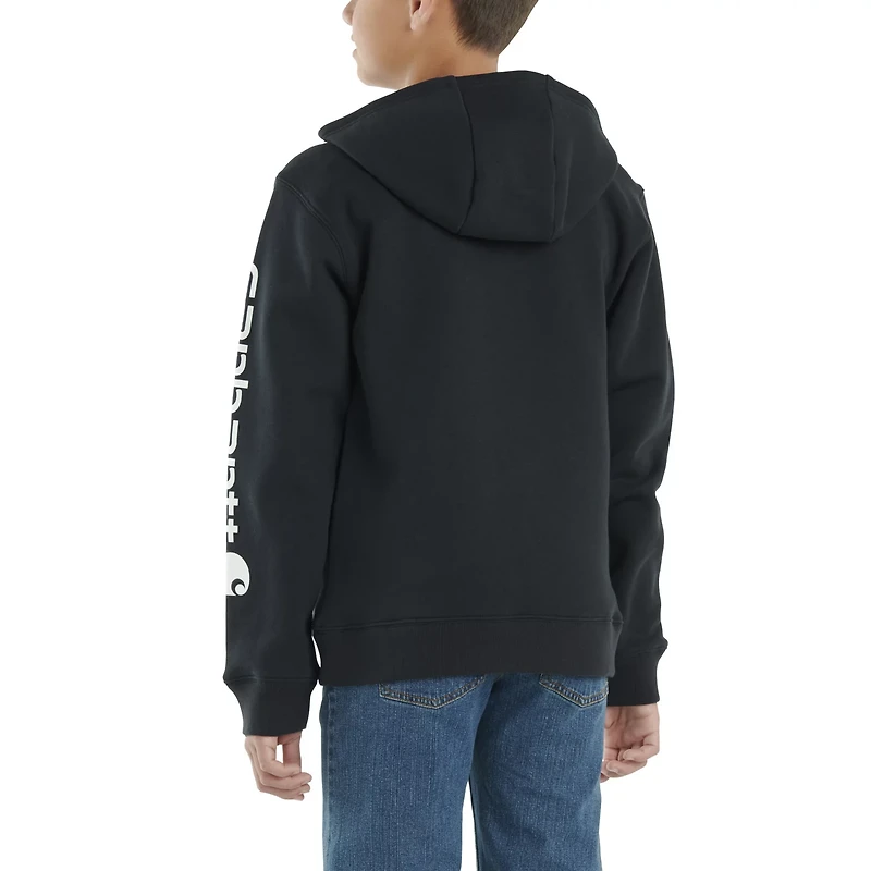 Carhartt Boys' Logo Pullover Hoodie
