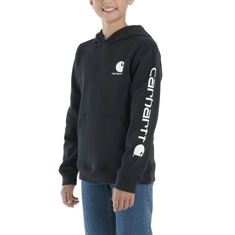Carhartt Boys' Logo Pullover Hoodie