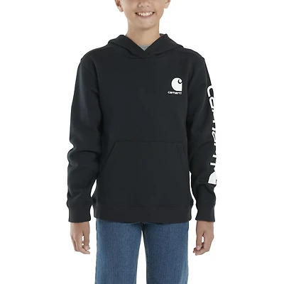 Carhartt Boys' Logo Pullover Hoodie