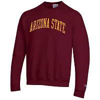 Champion Arizona State Sun Devils Basic Arch Fleece Pullover Sweatshirt