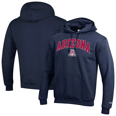 Champion Arizona Wildcats Arched Logo Fleece Pullover Hoodie