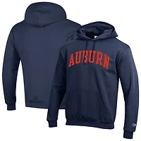 Champion Auburn Tigers Basic Arch Fleece Pullover Hoodie