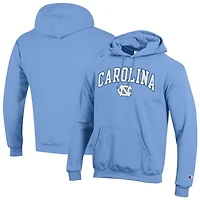 Champion Carolina North Tar Heels Arch Over Logo Pullover Hoodie