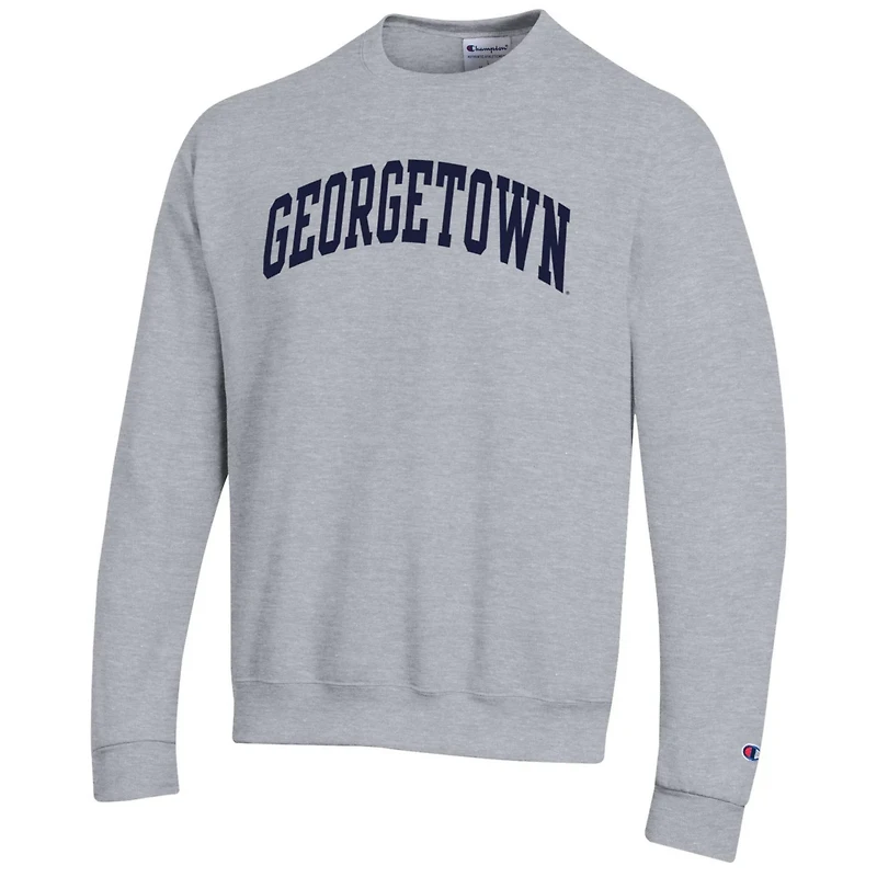 Champion Georgetown Hoyas Basic Arch Fleece Pullover Sweatshirt