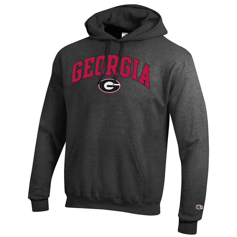 Champion Georgia Bulldogs Arch Over Logo Pullover Hoodie
