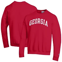 Champion Georgia Bulldogs Basic Arch Fleece Pullover Sweatshirt