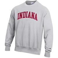 Champion Indiana Hoosiers Reverse Weave Fleece Sweatshirt