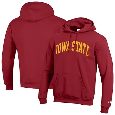 Champion Iowa State Cyclones Basic Arch Fleece Pullover Hoodie