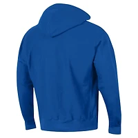 Champion Kansas Jayhawks Vault Late Night Reverse Weave Pullover Hoodie