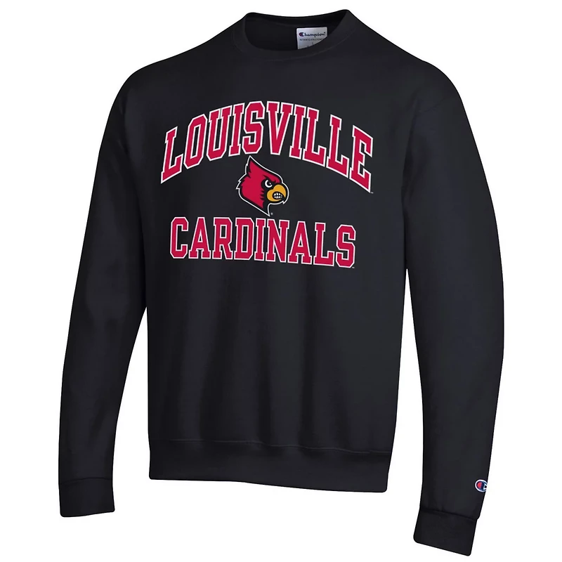 Champion Louisville Cardinals High Motor Pullover Sweatshirt