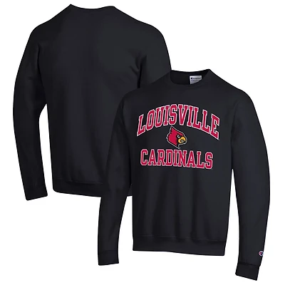 Champion Louisville Cardinals High Motor Pullover Sweatshirt