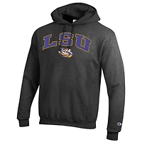 Champion LSU Tigers Arch Over Logo Pullover Hoodie