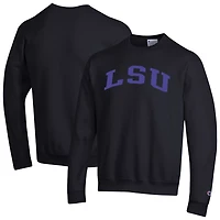 Champion LSU Tigers Basic Arch Fleece Pullover Sweatshirt