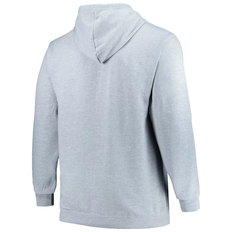 Champion LSU Tigers Big  Tall Arch Over Logo Powerblend Pullover Hoodie