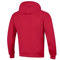 Champion Nebraska Huskers Arched Logo Fleece Pullover Hoodie