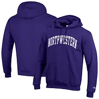 Champion Northwestern Wildcats Basic Arch Fleece Pullover Hoodie