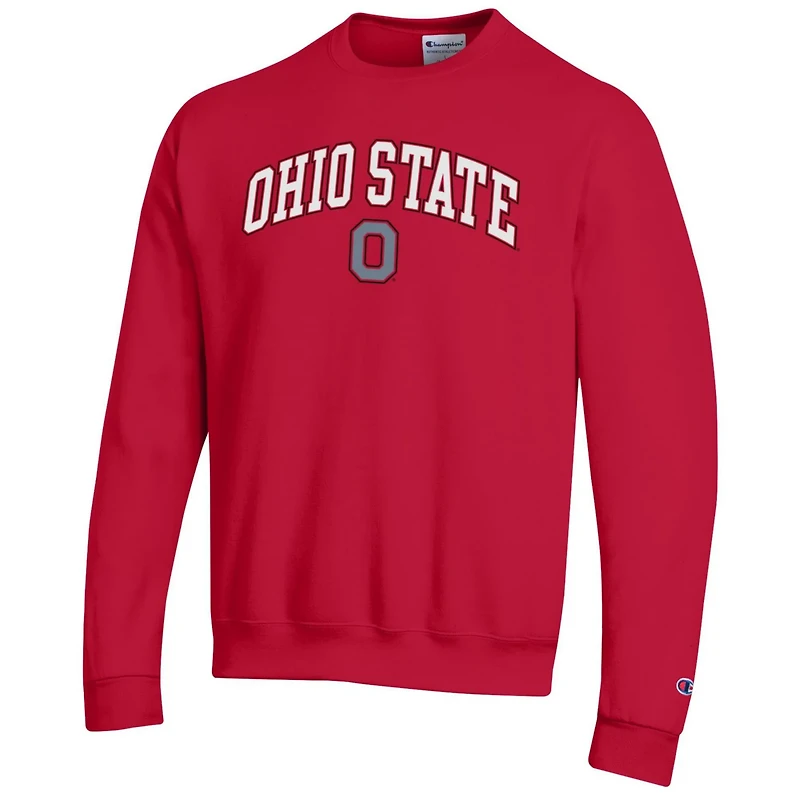 Champion Ohio State Buckeyes Arch Over Logo Pullover Sweatshirt