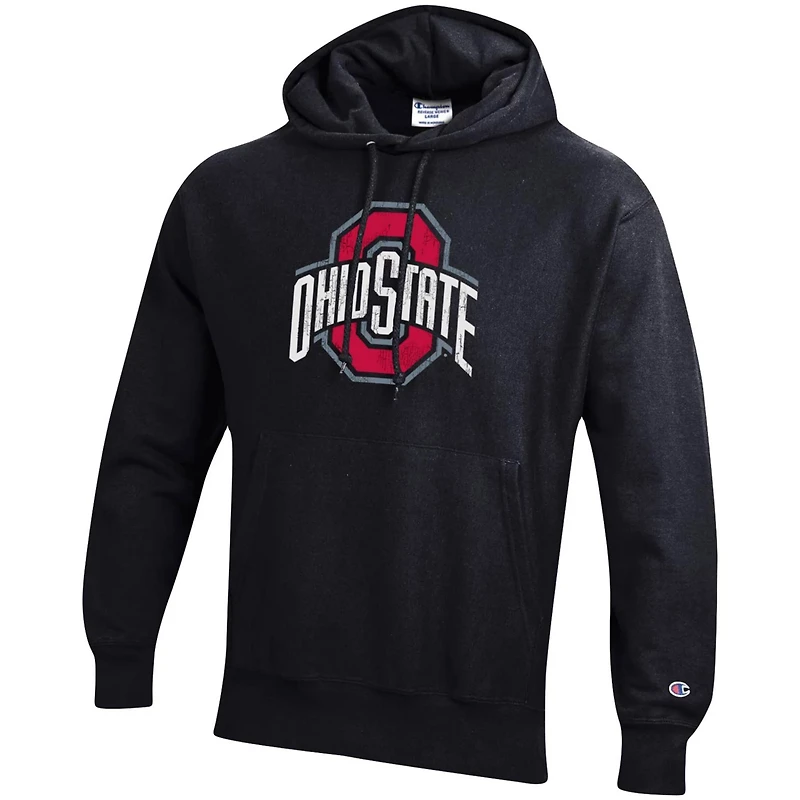 Champion Ohio State Buckeyes Vault Logo Reverse Weave Pullover Hoodie