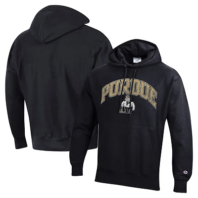 Champion Purdue Boilermakers Vault Late Night Reverse Weave Pullover Hoodie