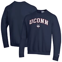 Champion UConn Huskies Arch Over Logo Pullover Sweatshirt