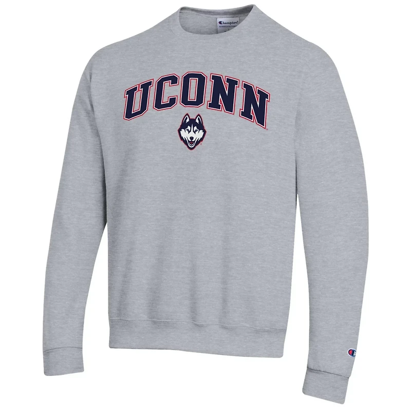 Champion UConn Huskies Arch Over Logo Pullover Sweatshirt