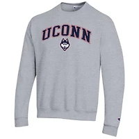 Champion UConn Huskies Arch Over Logo Pullover Sweatshirt