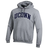 Champion UConn Huskies Basic Arch Fleece Pullover Hoodie