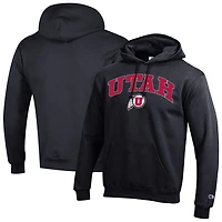 Champion Utah Utes Arch Over Logo Pullover Hoodie