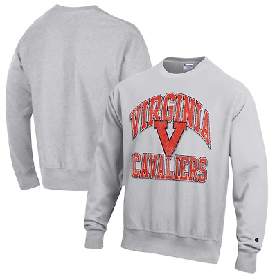 Champion Virginia Cavaliers Vault Late Night Reverse Weave Pullover Sweatshirt
