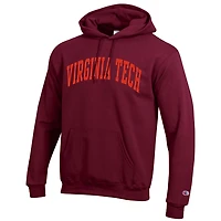 Champion Virginia Tech Hokies Basic Arch Fleece Pullover Hoodie