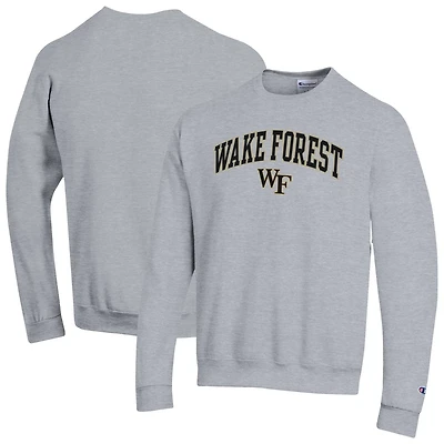 Champion Wake Forest Demon Deacons Arch Over Logo Pullover Sweatshirt