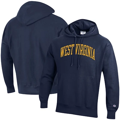 Champion West Virginia Mountaineers Team Arch Reverse Weave Pullover Hoodie