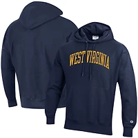 Champion West Virginia Mountaineers Team Arch Reverse Weave Pullover Hoodie