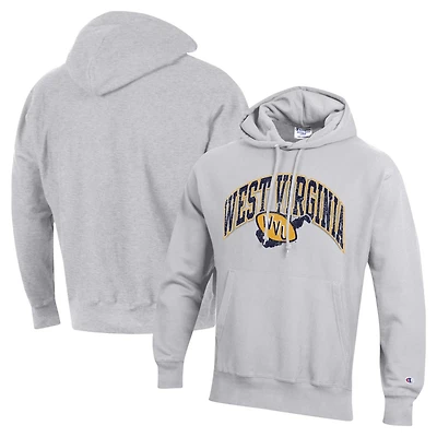 Champion West Virginia Mountaineers Vault Late Night Reverse Weave Pullover Hoodie