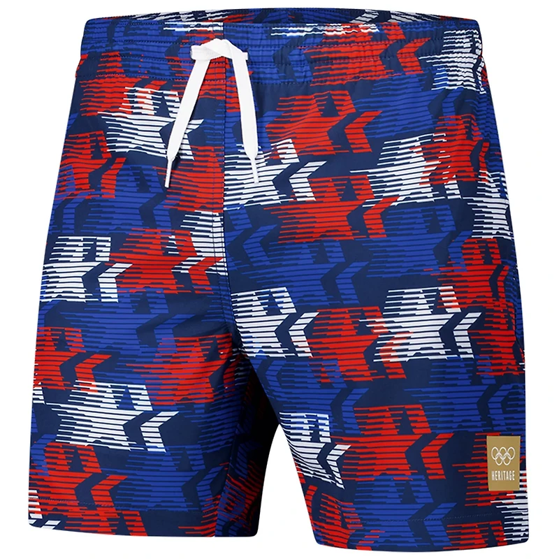 Chubbies Team USA The Star Spangles Classic Lined Swim Trunk