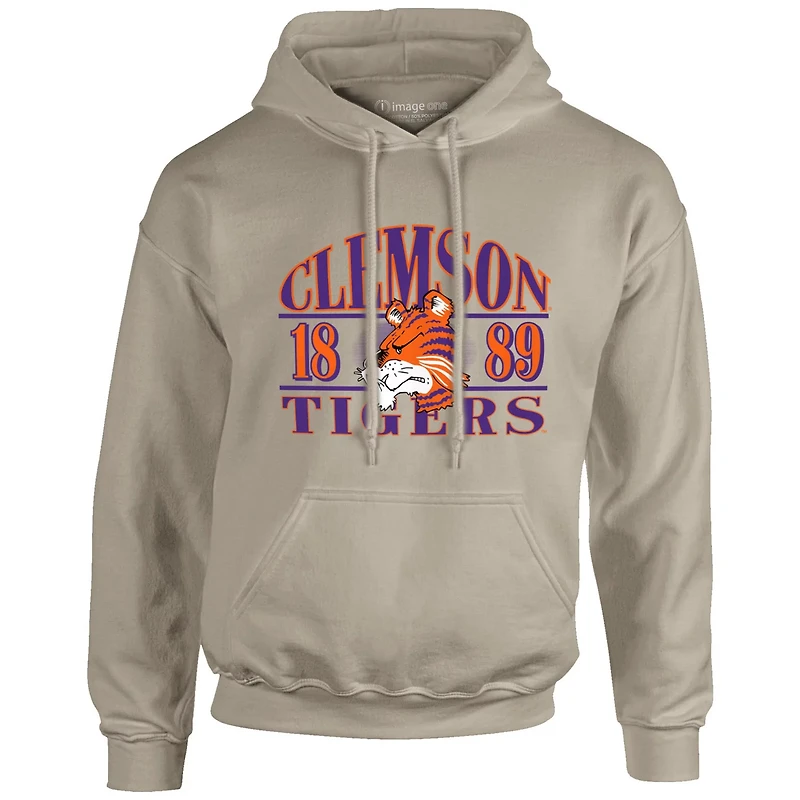 Clemson Tigers Upper Arch Letters Pullover Hoodie
