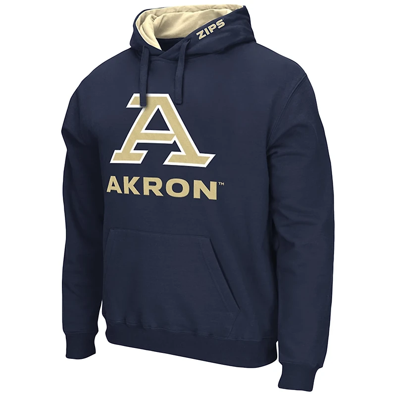 Colosseum Akron Zips Arch  Logo 30 Pullover Hoodie