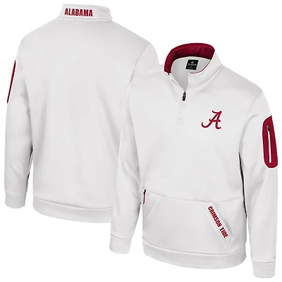 Colosseum Alabama Crimson Tide Mainframe Quarter-Zip Fleece Jacket