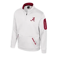 Colosseum Alabama Crimson Tide Mainframe Quarter-Zip Fleece Jacket