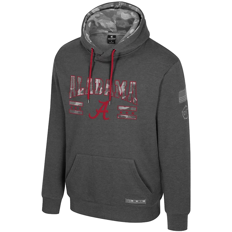 Colosseum Alabama Crimson Tide Operation Hat Trick Squad Hoodie