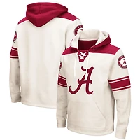 Colosseum Alabama Tide 20 Lace-Up Pullover Hoodie