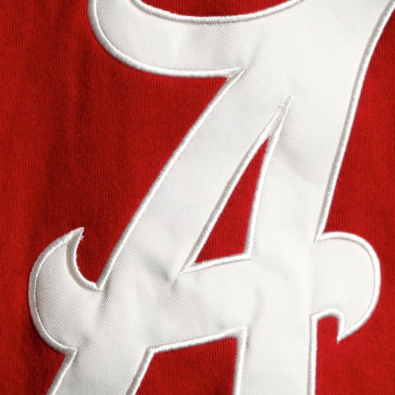 Colosseum Alabama Tide 20 Lace-Up Pullover Hoodie