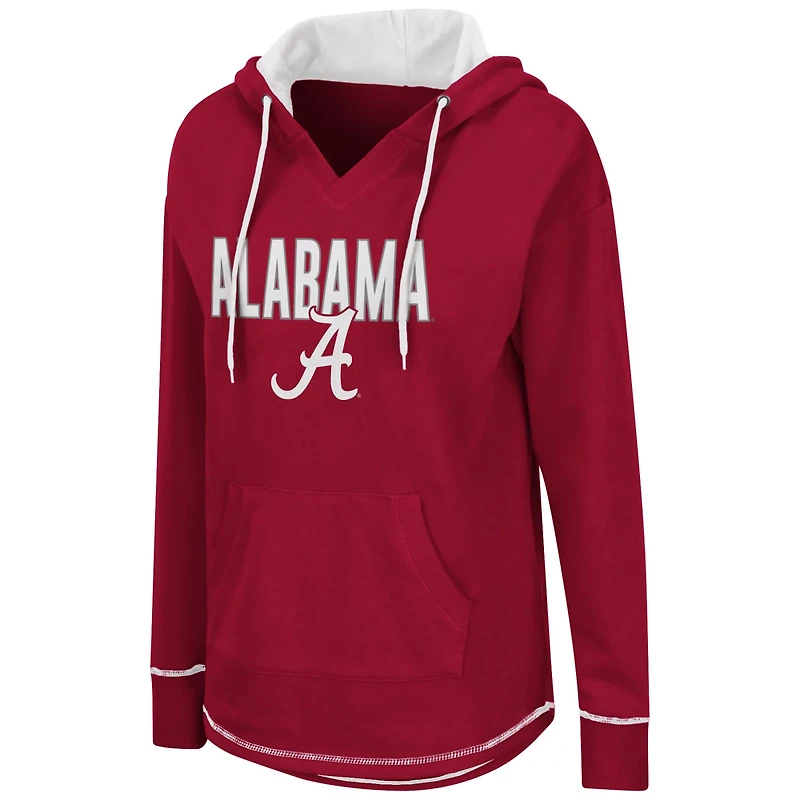 Colosseum Alabama Tide Tunic Pullover Hoodie